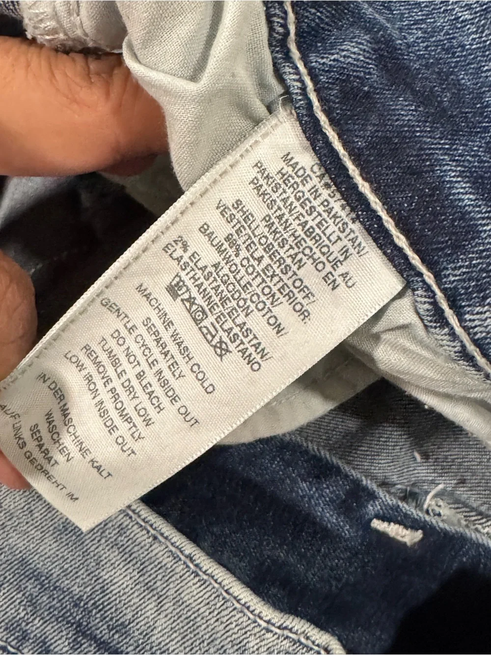 True Religion Men’s Light Blue Washed Jeans 34